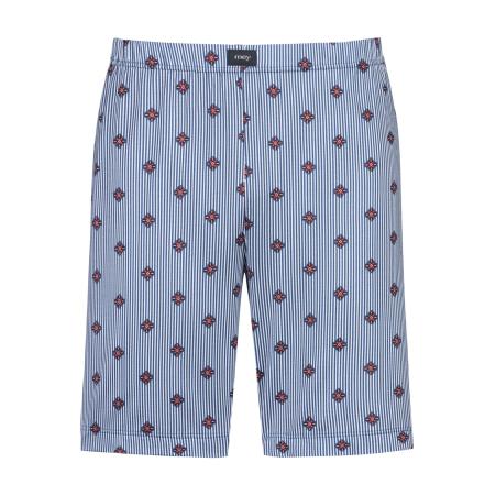 Mey Mey Pyjamabroek marine / donkerrood / wit