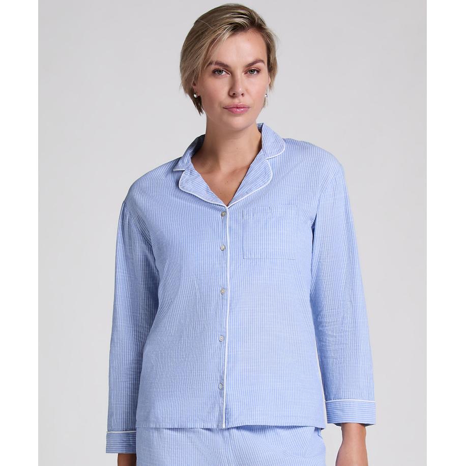 Hunkemöller Jacket Katoen Blauw Blauw