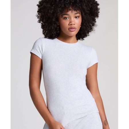 Hunkemöller Pointelle Top Grijs