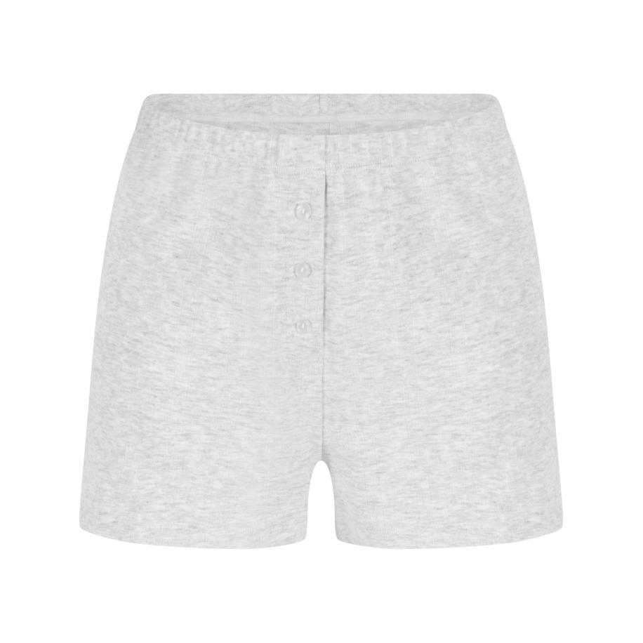Hunkemöller Pointelle Short Grijs Grijs