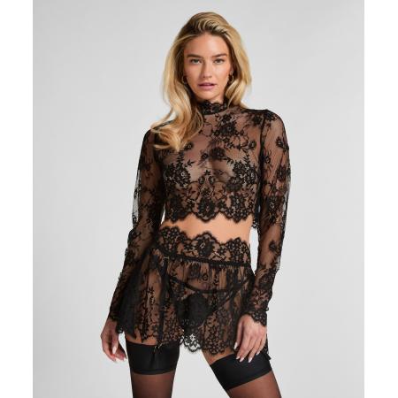 Hunkemöller Rok Lace Zwart