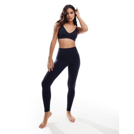 Vero Moda Naadloze legging in donker marineblauw, deel van co-ord set