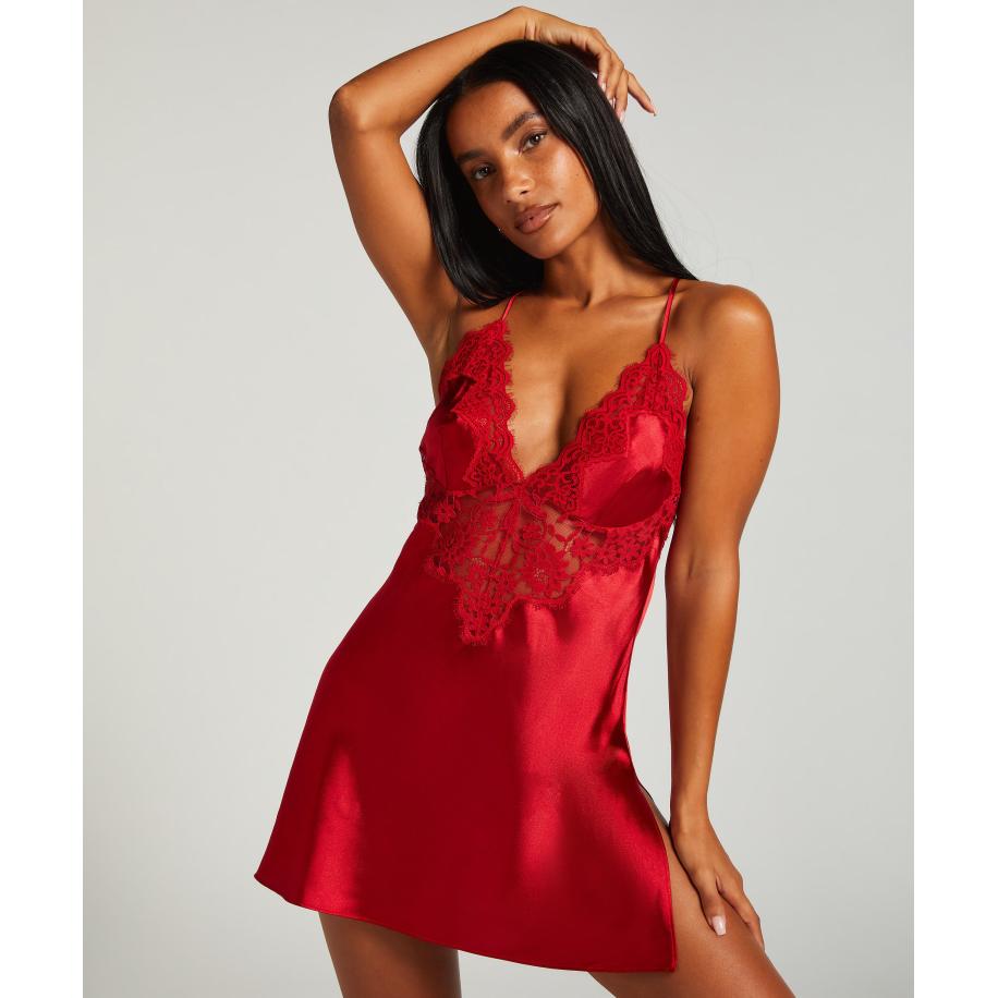 Hunkemöller Slipdress Mya Rood Rood