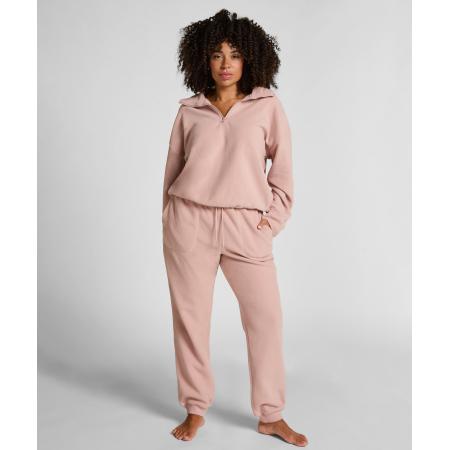 Hunkemöller Sportieve fleece joggingbroek Roze