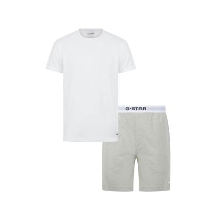 G-Star RAW G-STAR Pyjama kort grijs / zwart / wit