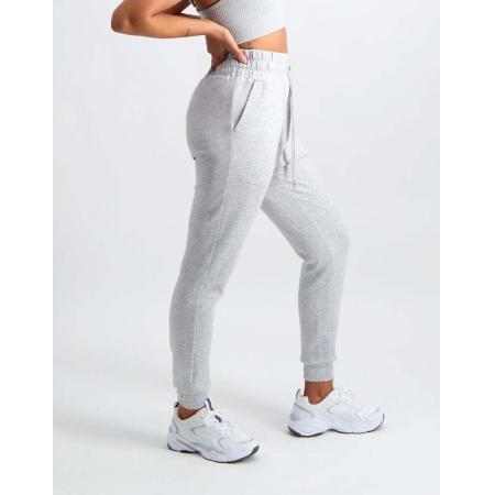 Aim'n Comfortabele joggingbroek in gemêleerd lichtgrijs