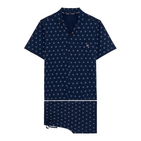 HOM HOM Pyjama kort Indio navy