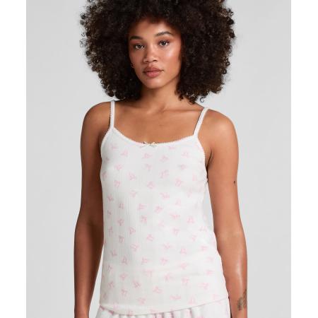 Hunkemöller Pointelle camitop Wit