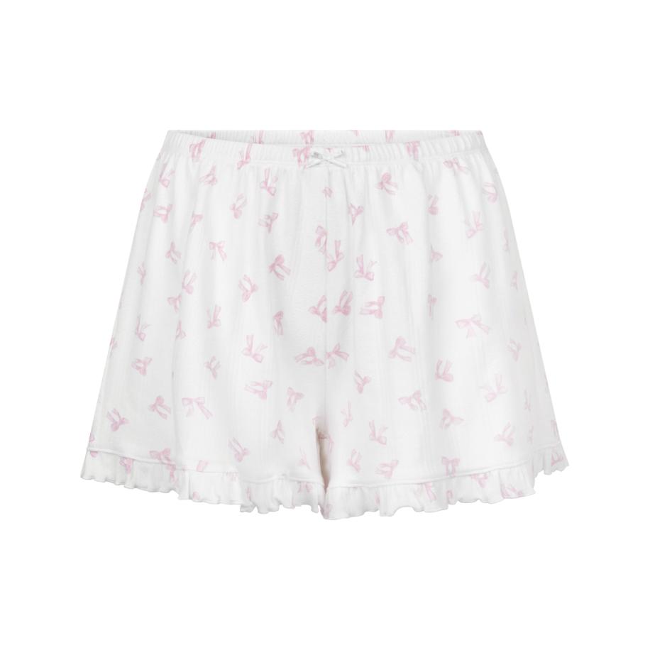 Hunkemöller Pointelle short Wit Wit