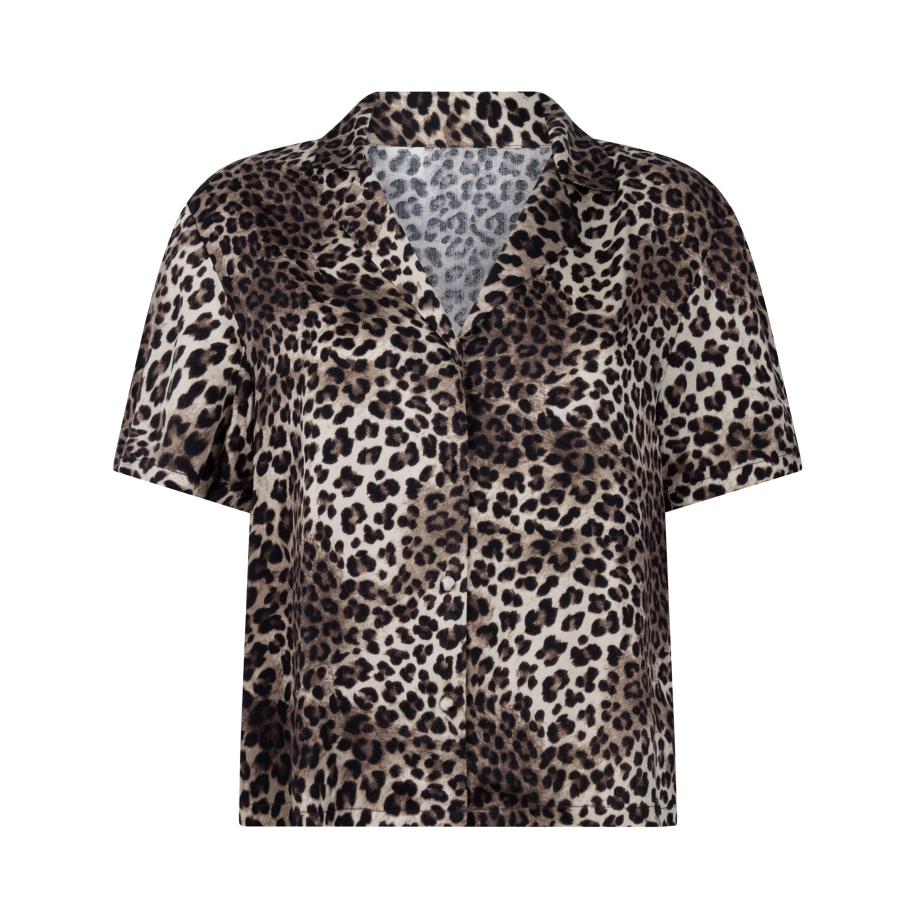 Hunkemöller Jacket Satin Zwart Zwart