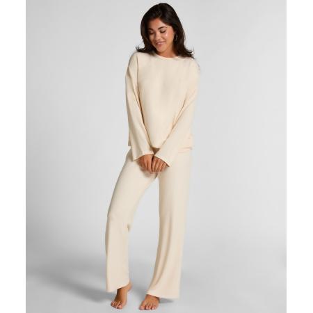 Hunkemöller Broek Brushed Jersey Wit