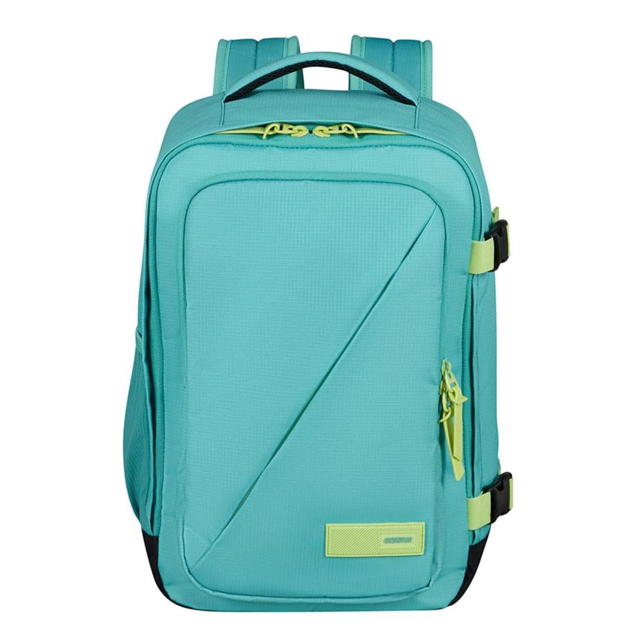 American Tourister TAKE2CABIN Casual Backpack S dusty turquoise/lime Multicolor