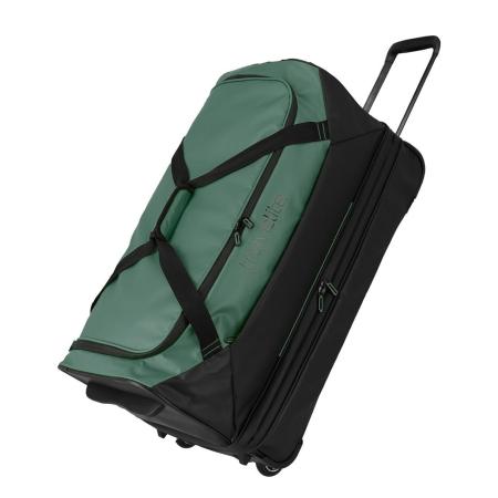Travelite Basics Tarpaulin Wheeled Duffle Large 70 cm Expandable Green