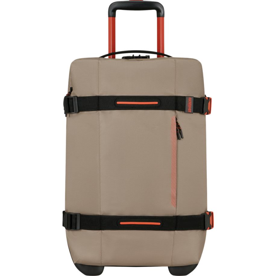 American Tourister Urban Track Wheeled Duffle S Coated beige/orange Multicolor