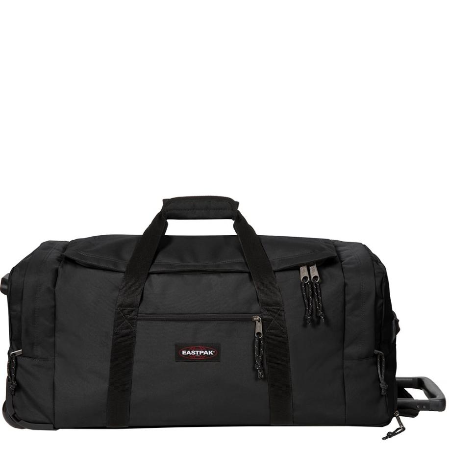 Eastpak Leatherface + Reistas M black Zwart