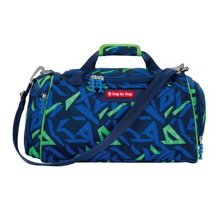 Step by Step STEP BY STEP Sporttas donkerblauw / groen / bloedrood / wit