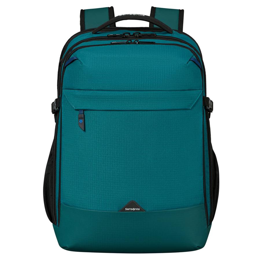 Samsonite Roadseeker Laptop Backpack L Expandable deep teal Groen