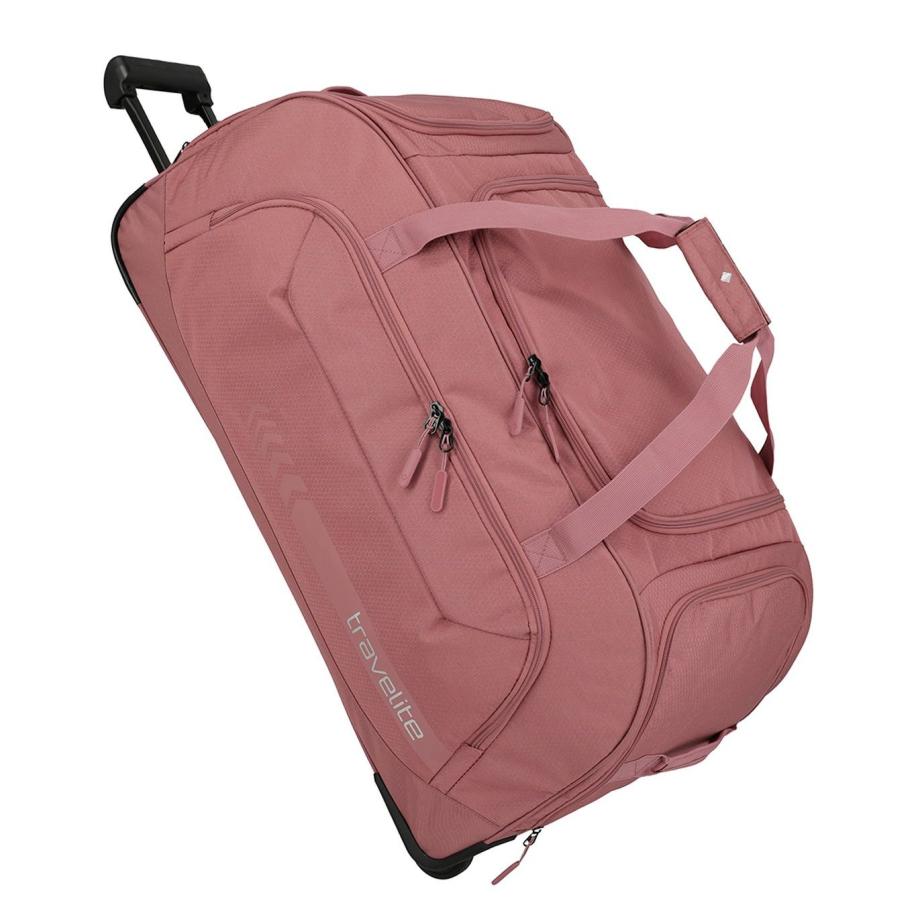 Travelite Kick Off Wheeled Duffle rose Trolley Reistas Roze