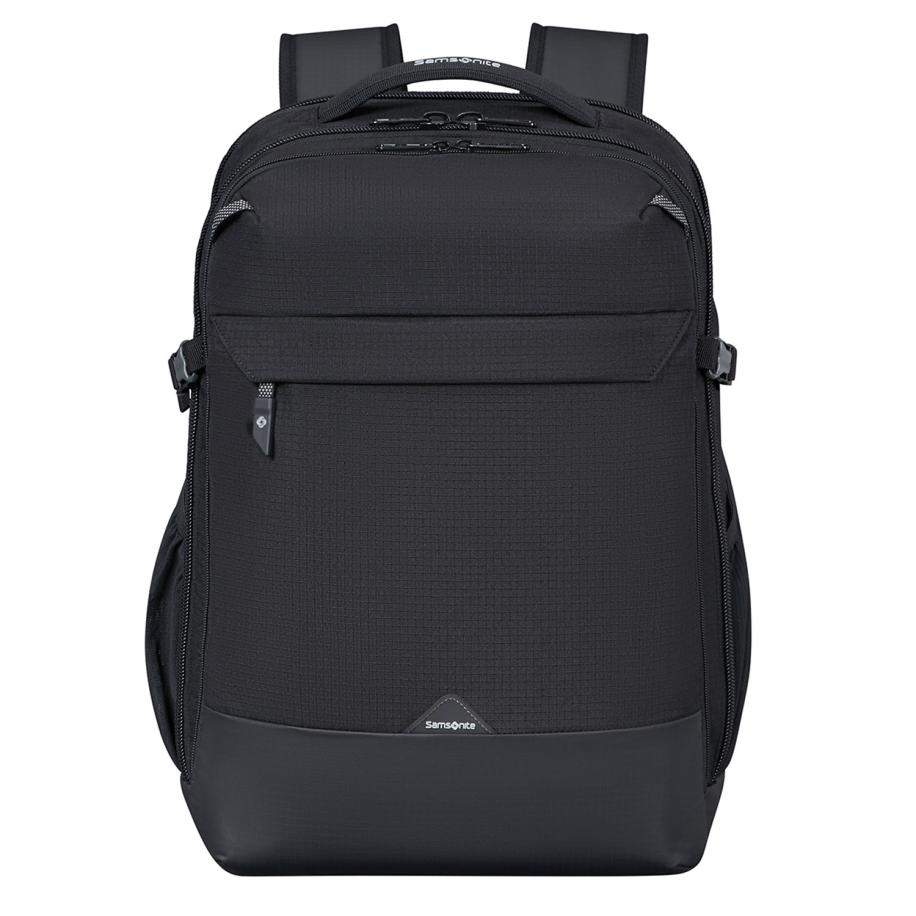Samsonite Roadseeker Laptop Backpack L Expandable deep black Zwart