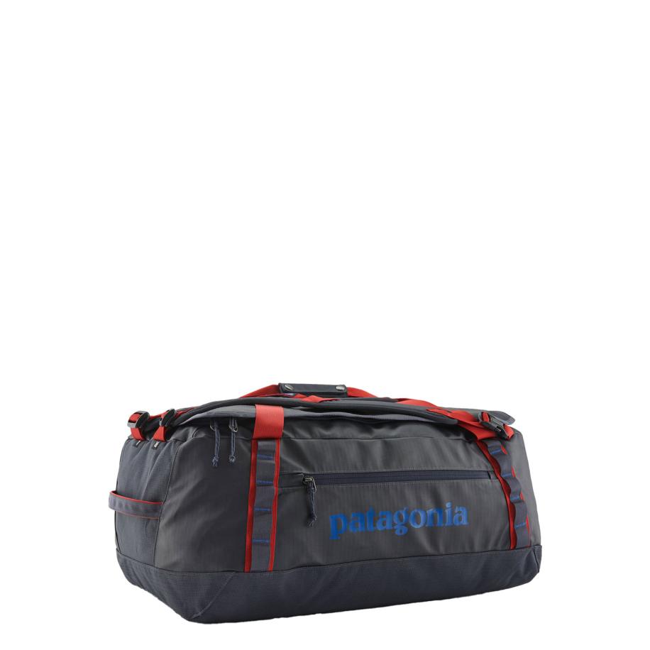 Patagonia Black Hole Duffel 55L smolder blue w/amanita red Multicolor