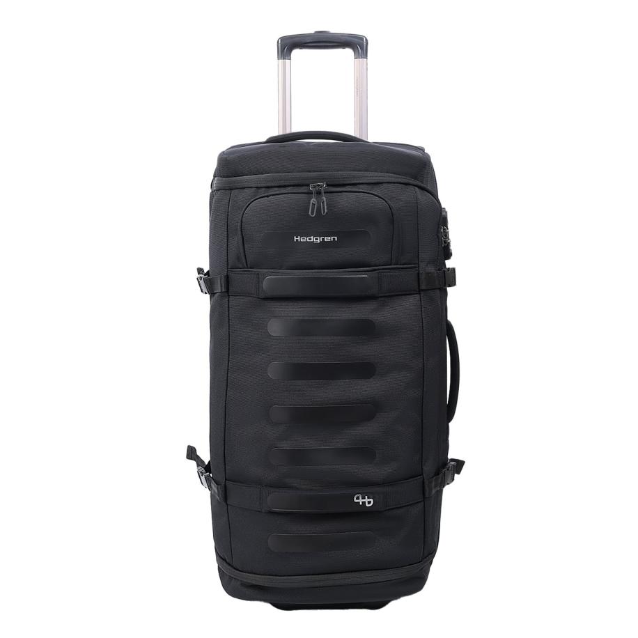 Hedgren Comby Compact Wheeled Duffle 75 black Zwart