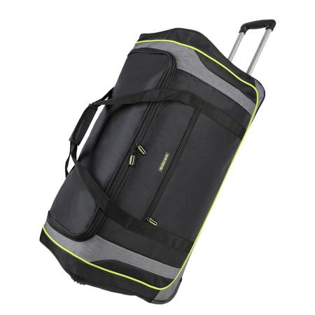 Decent Flexplus Wheeled Duffle 78 black/lemon green