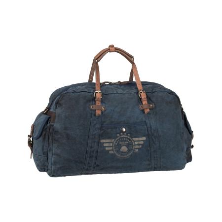 GreenBurry GREENBURRY Reistas Aviator 5899 donkerblauw / bruin