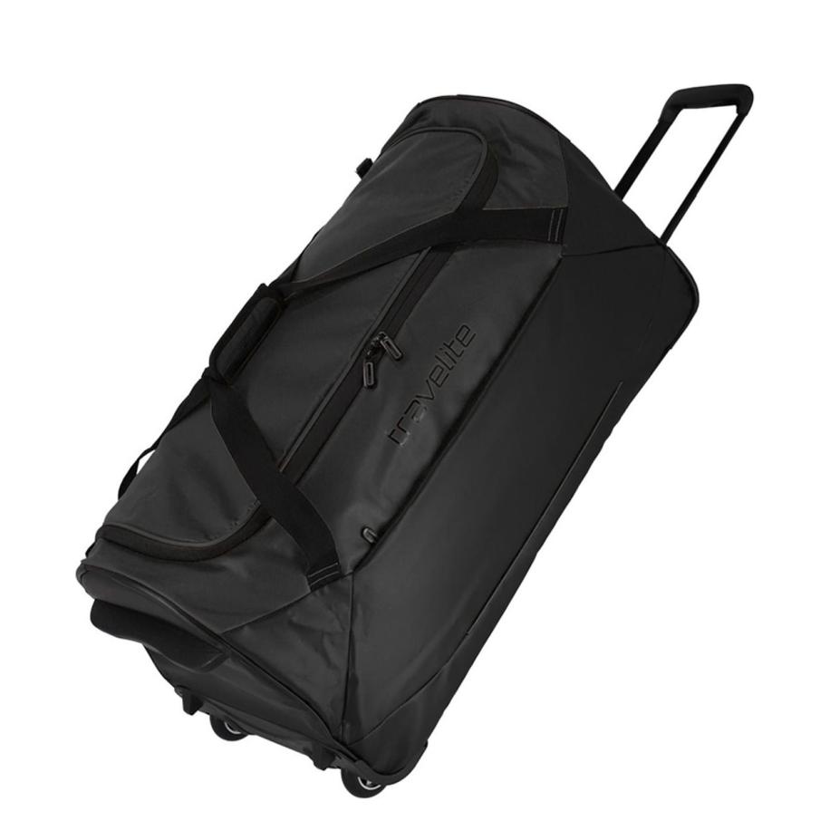 Travelite Basics Trolley Travel Bag black Reistas Zwart