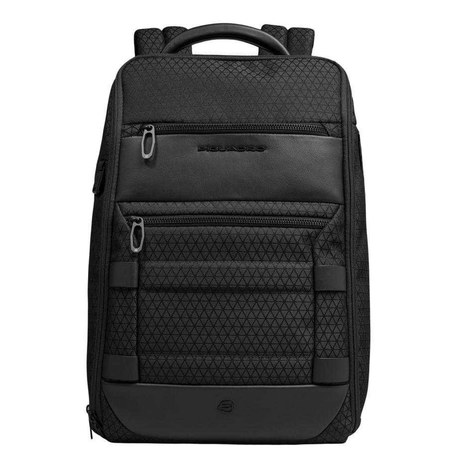 Piquadro W139 Modular Travel Laptop Backpack nero Zwart