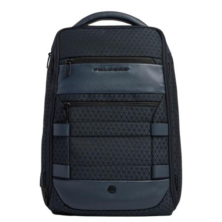 Piquadro W139 Modular Travel Laptop Backpack blue