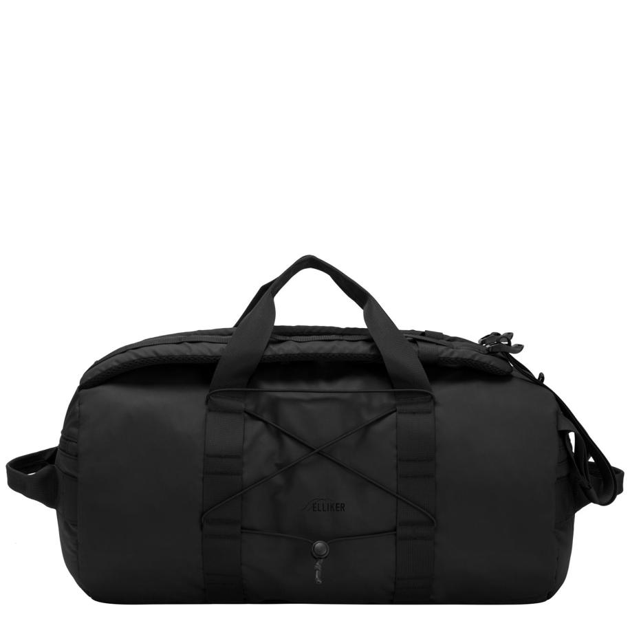 Elliker Whest Duffle Bag Backpack black Zwart