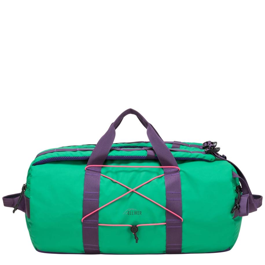 Elliker Whest Duffle Bag Backpack teal Groen