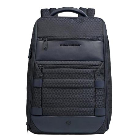 Piquadro W139 Modular Travel Laptop Backpack blue