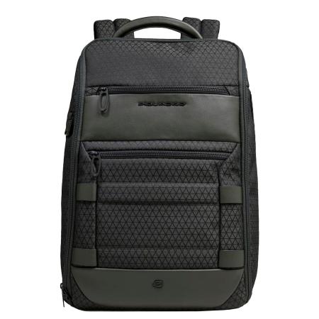 Piquadro W139 Modular Travel Laptop Backpack verde