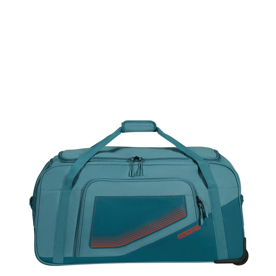 American Tourister City Racer Duffle/Wheels L petrol Blauw