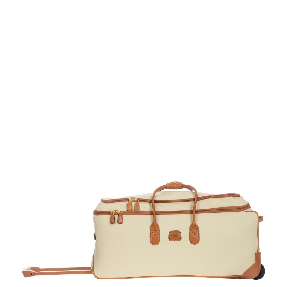 Bric's Firenze Holdall with Wheels 72 cream Bruin