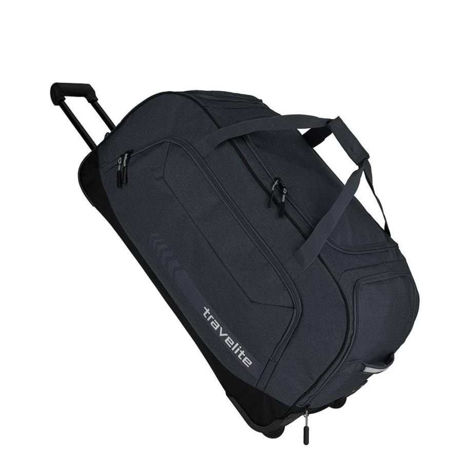 Travelite Kick Off Wheeled Duffle Dark Anthracite Zwart