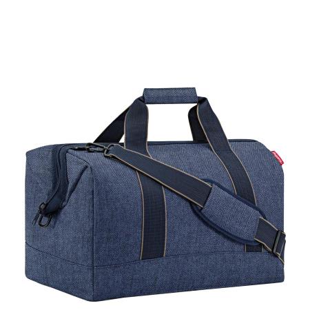 Reisenthel Travelling Allrounder L herringbone dark blue
