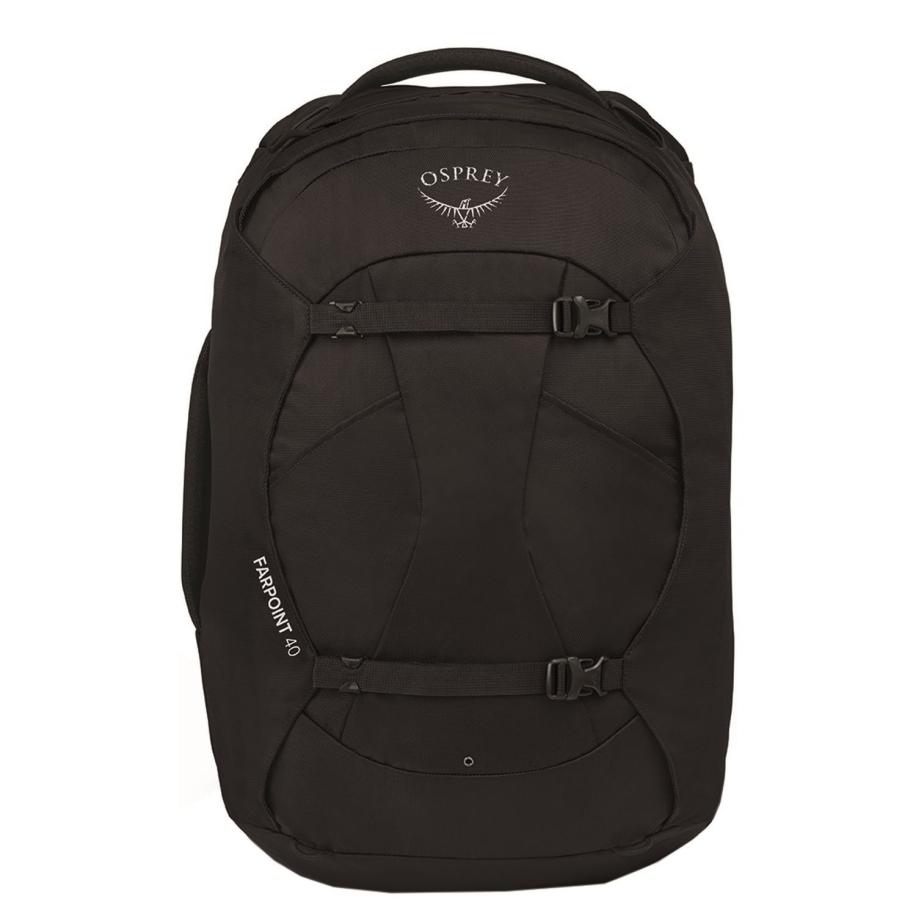 Osprey Farpoint 40 Backpack black Zwart