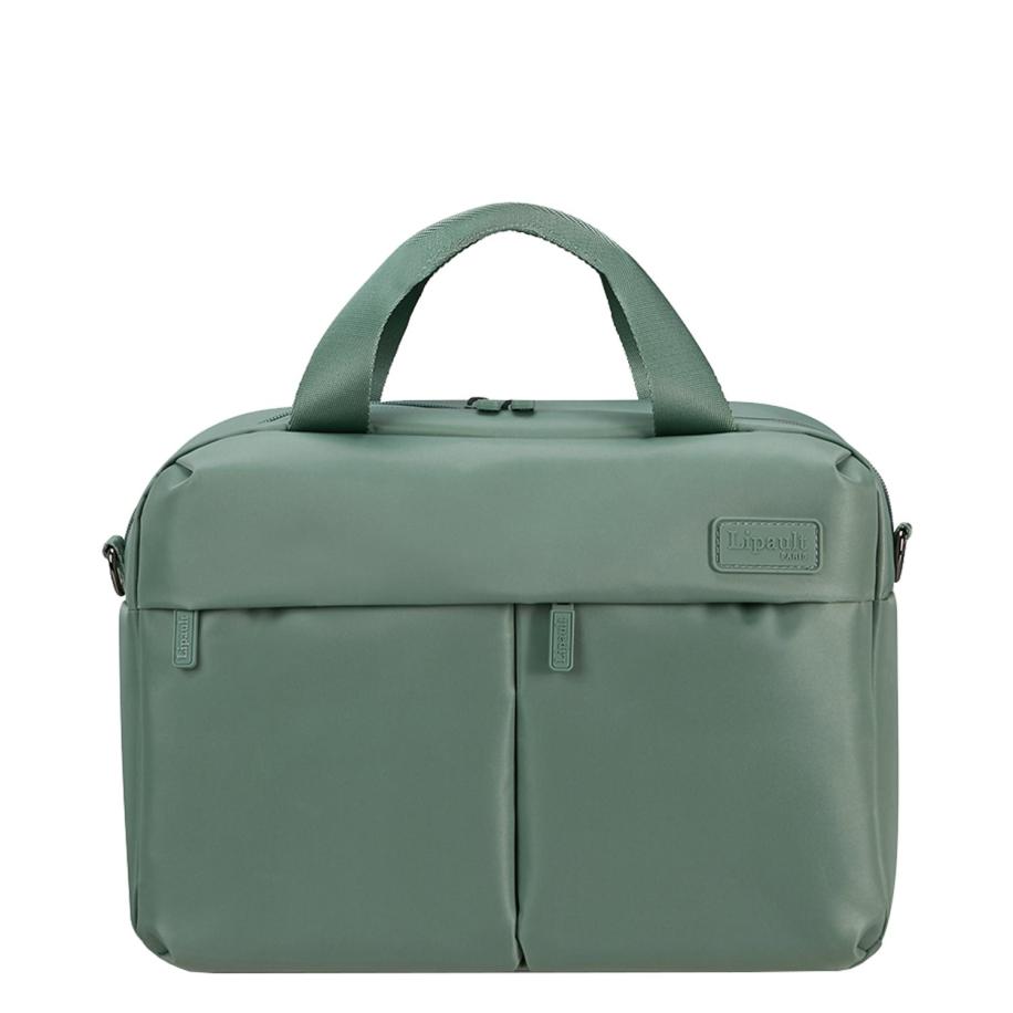 Lipault City Plume Carryall dry sage Groen