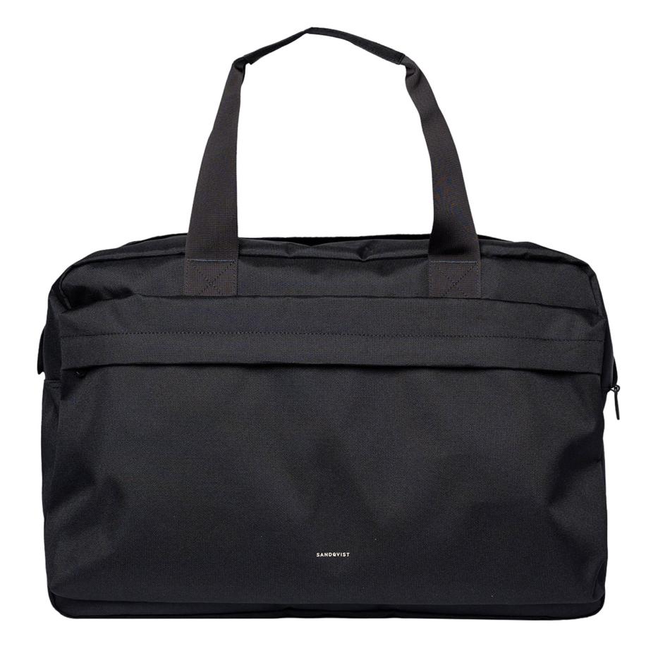 Sandqvist Go Weekender L black Zwart