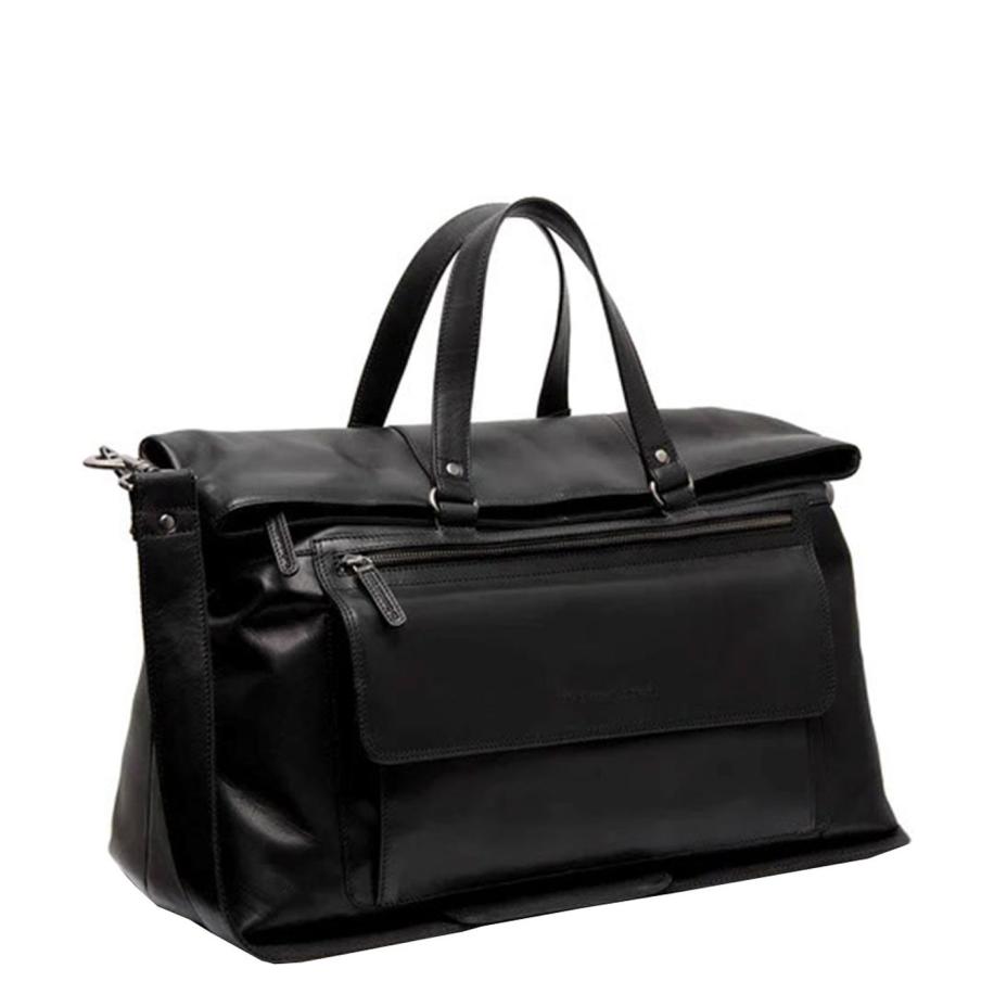 The Chesterfield Brand Lazio Travelbag black Zwart