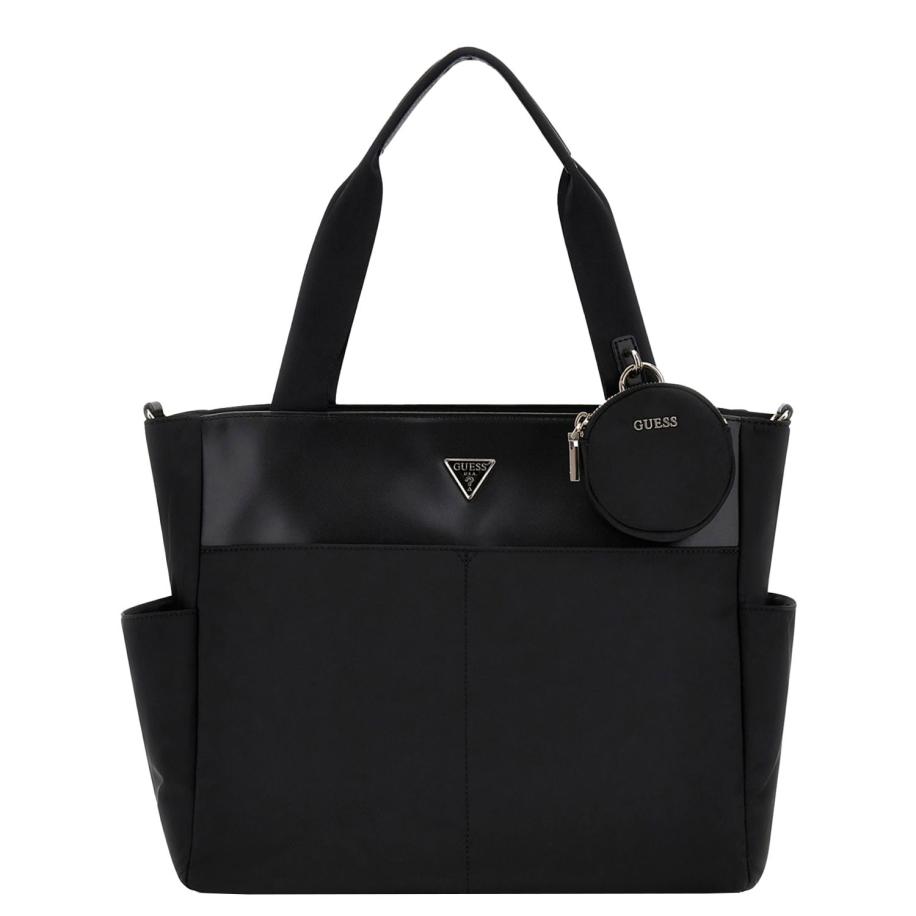Guess Eco Gemma Travel Tote black Zwart