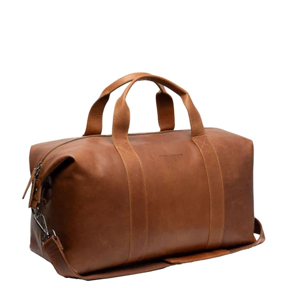 The Chesterfield Brand Conor Travelbag cognac Bruin