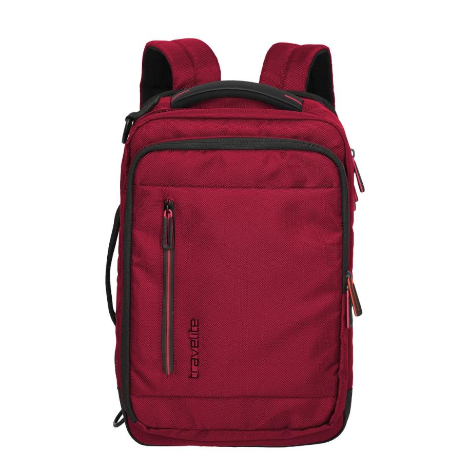 Travelite Crosslite Boarding Backpack S red Rood