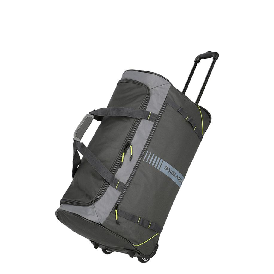 Travelite Basics Wheeled Duffle Active anthracite Trolley Reistas Grijs