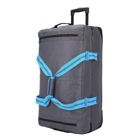 Decent Sport-Line Double Decker Wheelbag grey/cobalt blue