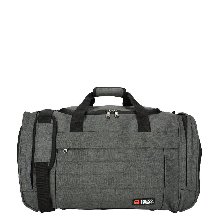 Enrico Benetti Montevideo Sport / Travel Bag 55 grey Grijs