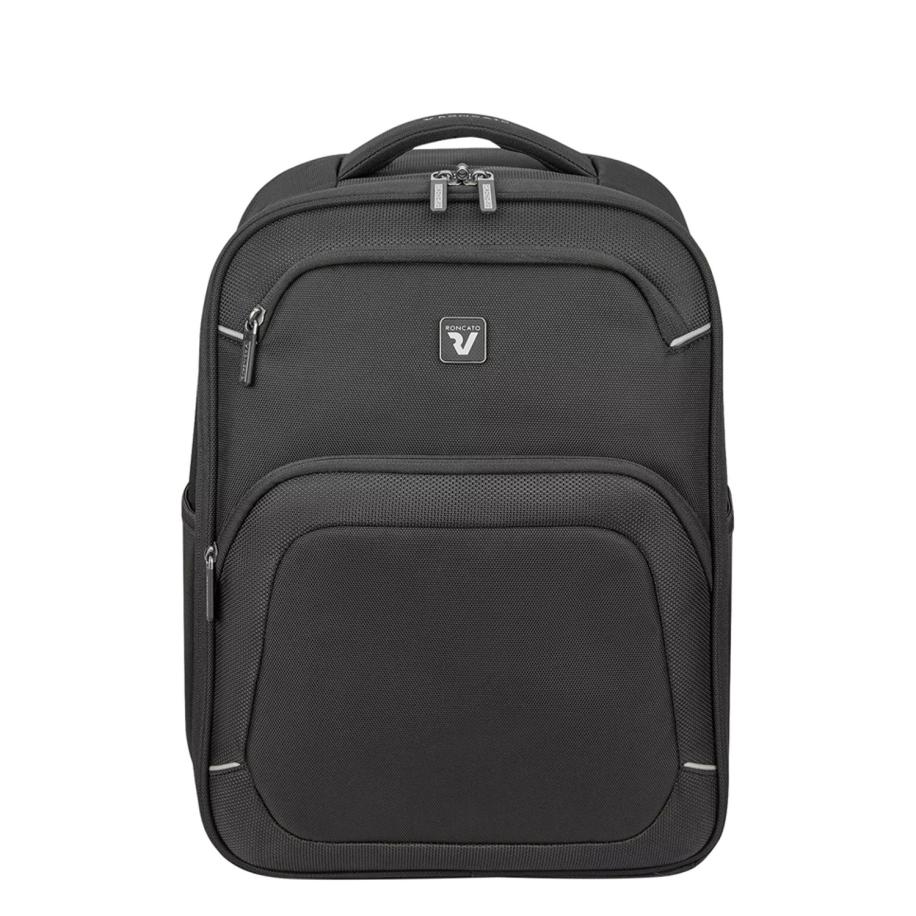 Roncato Gateway Cabin Trolley Backpack 17 black Zwart