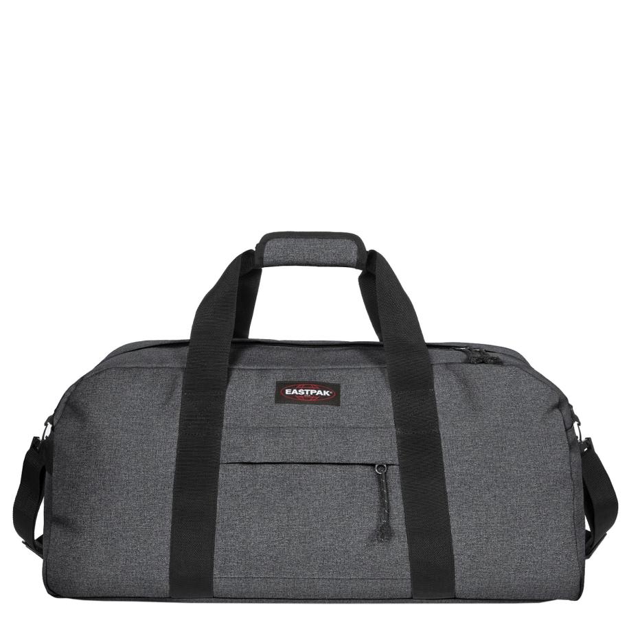 Eastpak Station Reistas + black denim Grijs